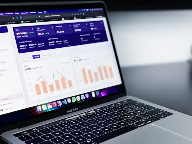 Ejemplo de dashboard de Business Intelligence
